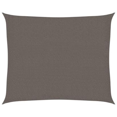 Pânză parasolar, antracit, 2,5x3 m, HDPE, 160 g/m² GartenMobel Dekor