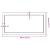 Blat de baie, 80x40x(2-4) cm, lemn masiv netratat GartenMobel Dekor