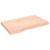 Blat de masă, 80x50x(2-6) cm, lemn masiv de stejar netratat GartenMobel Dekor