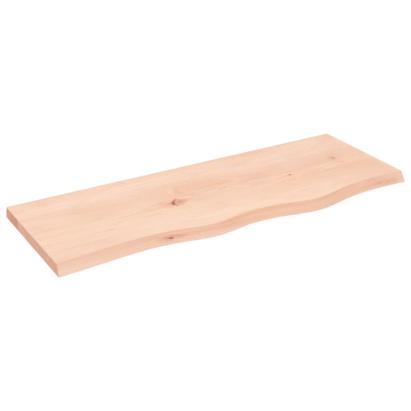 Poliță de perete, 80x30x2 cm, lemn masiv de stejar netratat GartenMobel Dekor