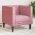 Fotoliu Chesterfield, roz, catifea GartenMobel Dekor