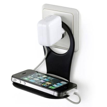 Suport telefon incarcare priza 10x5 cm, abs MultiMark GlobalProd
