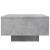 Măsuță de cafea cu lumini LED, gri beton, 55x55x31 cm GartenMobel Dekor