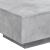 Măsuță de cafea cu lumini LED, gri beton, 55x55x31 cm GartenMobel Dekor