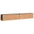 Dulapuri TV de perete 2 buc. stejar fumuriu 100x30x30 cm lemn GartenMobel Dekor