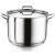 Oală din oțel inoxidabil cu capac metalic 3,5L Handy KitchenServ