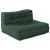 Puf modular verde 70x70x54 țesătură GartenMobel Dekor