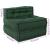 Puf modular verde 70x70x54 țesătură GartenMobel Dekor