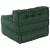 Puf modular verde 70x70x54 țesătură GartenMobel Dekor