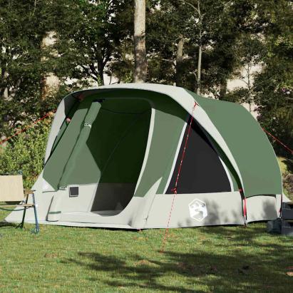 Cort de familie pentru 6 persoane, verde, impermeabil GartenMobel Dekor
