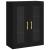Dulap cu montaj pe perete, negru, 69,5x34x90 cm GartenMobel Dekor