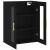 Dulap cu montaj pe perete, negru, 69,5x34x90 cm GartenMobel Dekor