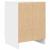 Dulap TV alb 40x35x54 cm lemn prelucrat GartenMobel Dekor