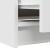 Dulap TV alb 40x35x54 cm lemn prelucrat GartenMobel Dekor