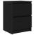 Dulap TV negru 40x35x54 cm din lemn prelucrat GartenMobel Dekor
