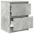 Dulap TV Beton Gri 40x35x54 cm Lemn prelucrat GartenMobel Dekor