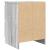 Dulap TV Gri Sonoma 40x35x54 cm lemn prelucrat GartenMobel Dekor