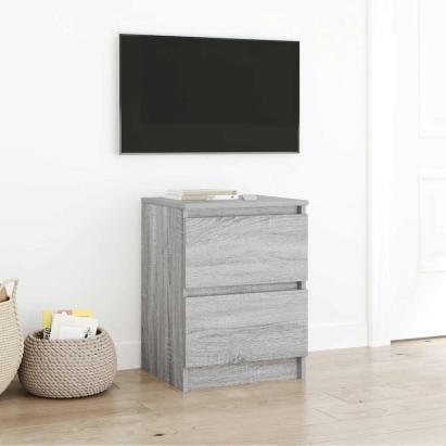 Dulap TV Gri Sonoma 40x35x54 cm lemn prelucrat GartenMobel Dekor