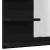 Oglindă de baie Stejar negru 60x10,5x45 cm lemn prelucrat GartenMobel Dekor