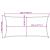 Pânză parasolar, antracit, 2,5x5 m, HDPE, 160 g/m² GartenMobel Dekor