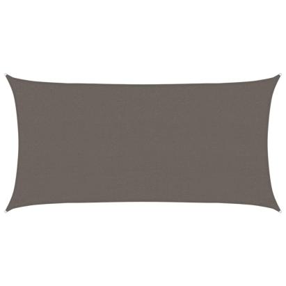 Pânză parasolar, antracit, 2,5x5 m, HDPE, 160 g/m² GartenMobel Dekor