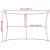 Pânză parasolar, antracit, 5x6 m, HDPE, 160 g/m² GartenMobel Dekor