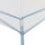 Cort de petrecere pliabil, alb, 3 x 9 m GartenMobel Dekor