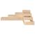 Jardinieră grădină cu 4 niveluri, 106x104,5x36 cm lemn pin GartenMobel Dekor