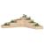 Jardinieră grădină cu 4 niveluri, 106x104,5x36 cm lemn pin GartenMobel Dekor