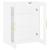 Dulap cu montaj pe perete, alb, 69,5x34x90 cm GartenMobel Dekor