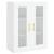 Dulap cu montaj pe perete, alb, 69,5x34x90 cm GartenMobel Dekor