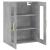 Dulap cu montaj pe perete, gri beton, 69,5x34x90 cm GartenMobel Dekor