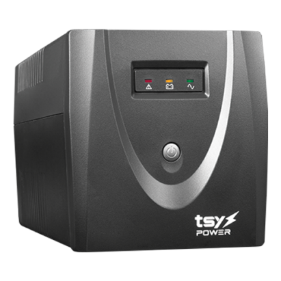 UPS TSY Power, 1200VA/720W, LED, line interactive, 4 x Schuko TSY-MP-1K2-LED SafetyGuard Surveillance