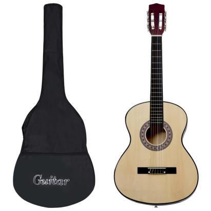 Chitară clasică pentru începători, cu husă, 3/4 36" GartenMobel Dekor