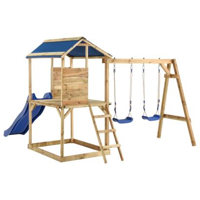 Set de joacă pentru exterior, lemn de pin impregnat GartenMobel Dekor