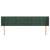 Tăblie de pat cu aripioare verde închis 163x16x78/88 cm catifea GartenMobel Dekor