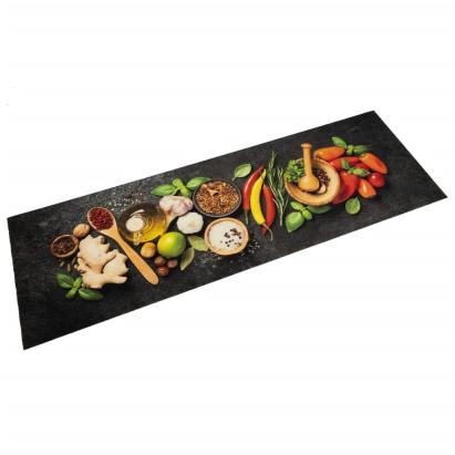 Covor de bucătărie lavabil Spices, 60x180cm, catifea GartenMobel Dekor