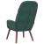 Scaun de relaxare, verde închis, catifea GartenMobel Dekor