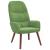 Scaun de relaxare, verde deschis, catifea GartenMobel Dekor