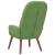 Scaun de relaxare, verde deschis, catifea GartenMobel Dekor