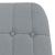 Scaun de relaxare, gri deschis, material textil GartenMobel Dekor