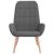 Scaun de relaxare, gri închis, material textil GartenMobel Dekor