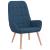 Scaun de relaxare, albastru, material textil GartenMobel Dekor