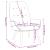 Scaun de relaxare, albastru, material textil GartenMobel Dekor