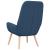 Scaun de relaxare, albastru, material textil GartenMobel Dekor