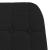 Scaun de relaxare, negru, material textil GartenMobel Dekor