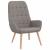 Scaun de relaxare, gri taupe, material textil GartenMobel Dekor