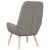 Scaun de relaxare, gri taupe, material textil GartenMobel Dekor