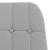 Scaun de relaxare Cloud Grey Fabric GartenMobel Dekor