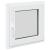 Fereastra de subsol „RISOR” 60x60 cm Pt&Turn DIN Dreapta Alb GartenMobel Dekor